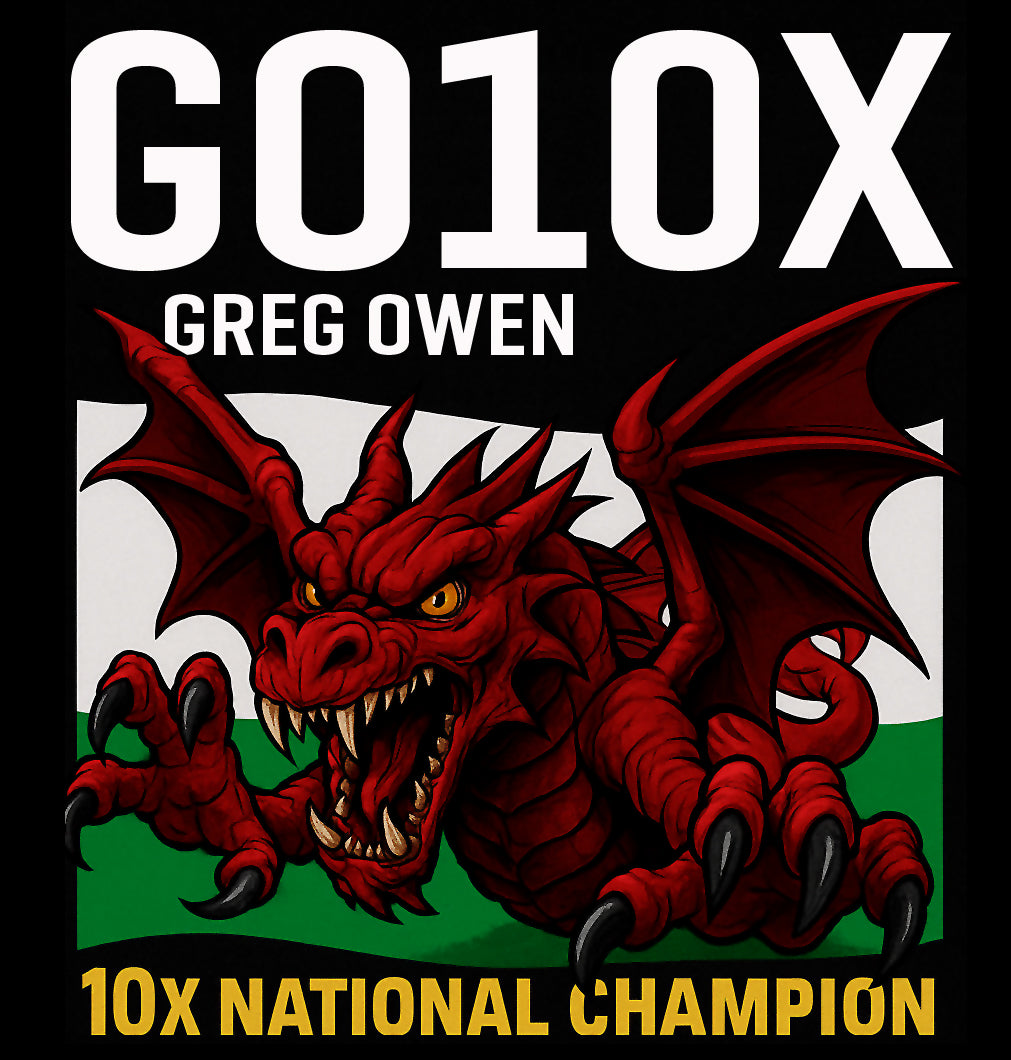 Greg Owen - 10X National Champion - NO LIMIT Legendary Zip Hoodie