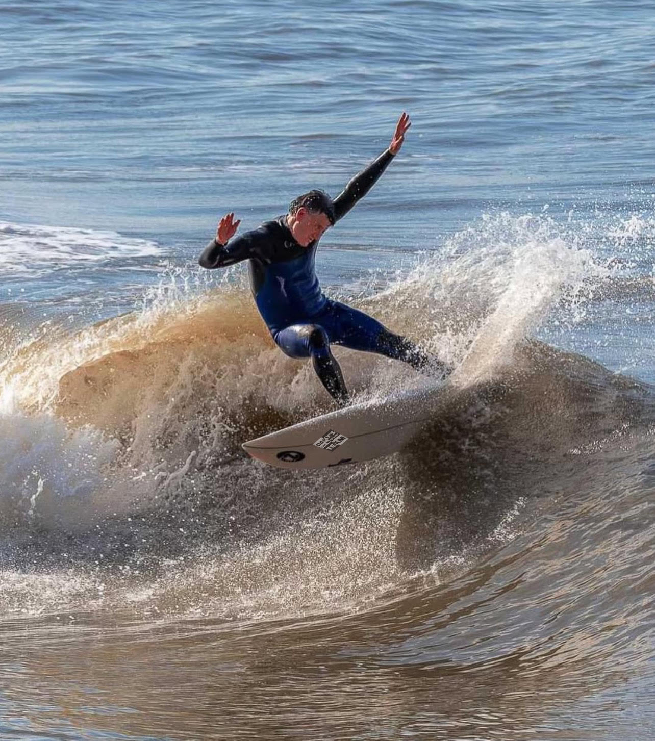 Handmade cold water surf cream Isle of Lewis