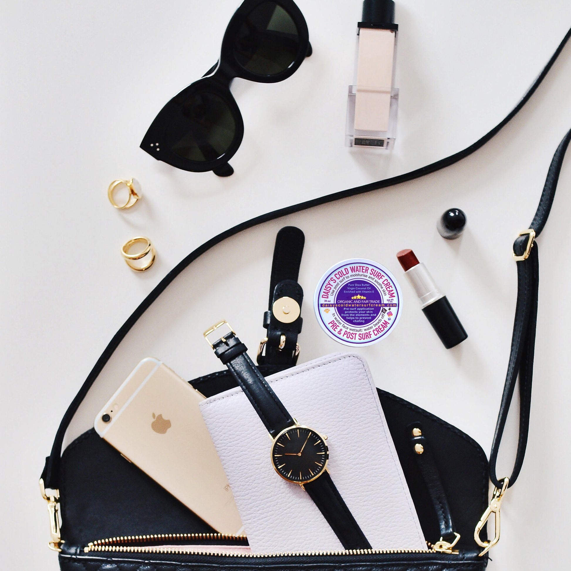 Elite luxury cold water surf cream used in harsh surf conditions