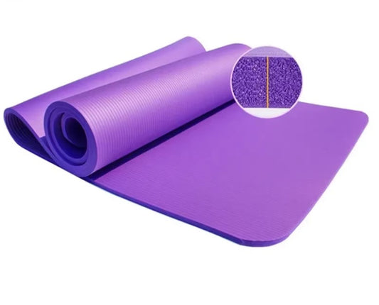 Premium 1.5cm Thick NBR Yoga Mat – Non-Slip, Extra-Wide Surf Training, Gym & Pilates Mat (185 × 80cm)